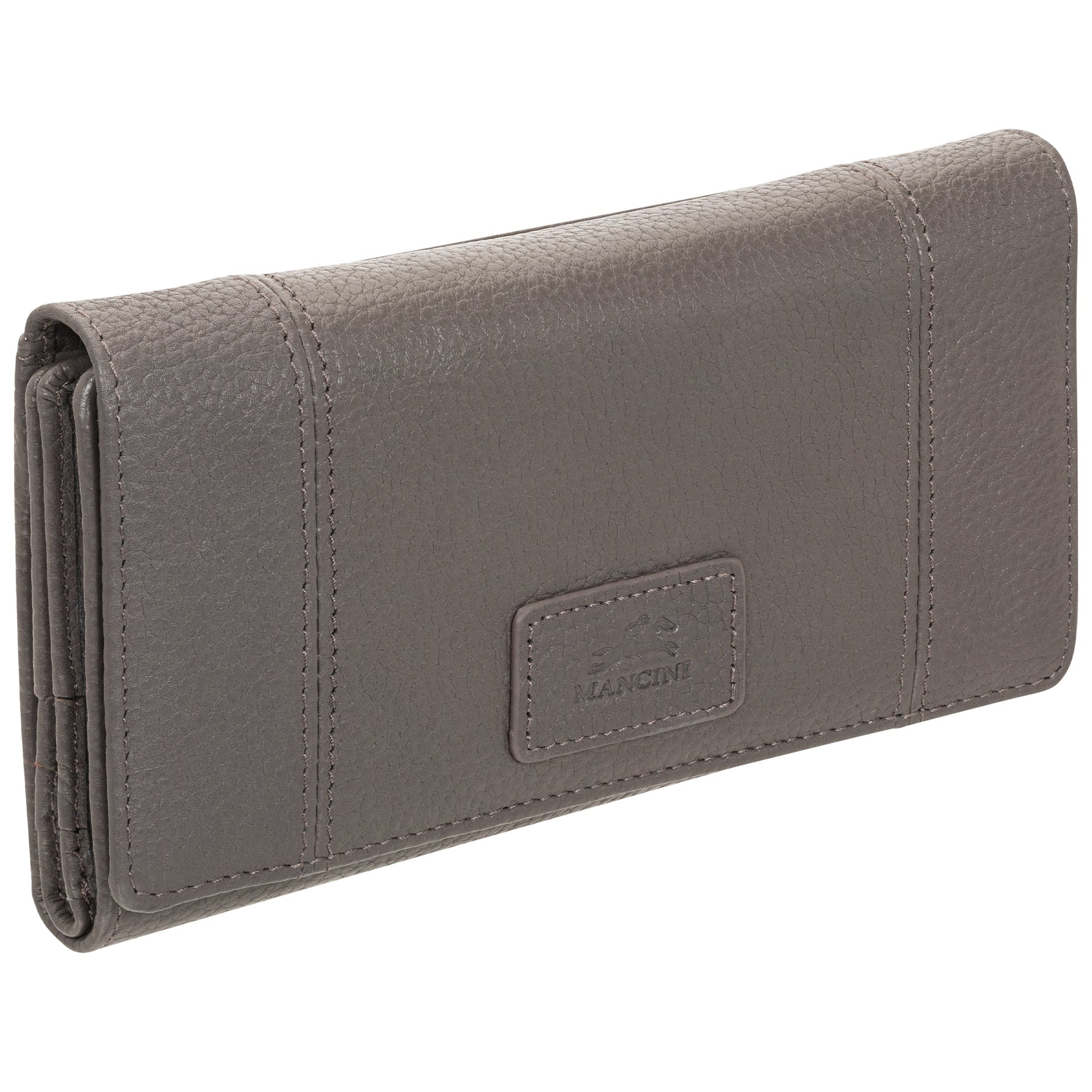 Mancini Wallets Mancini Pebbled Ladies’ RFID Trifold Wallet