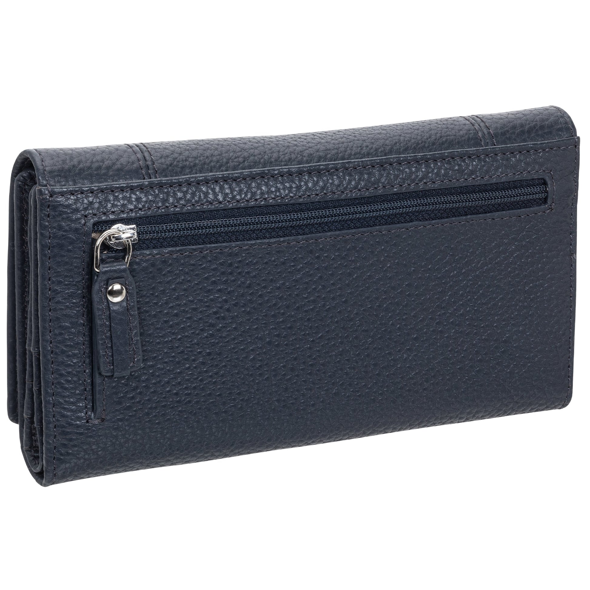 Mancini Wallets Mancini Pebbled Ladies’ RFID Trifold Wallet