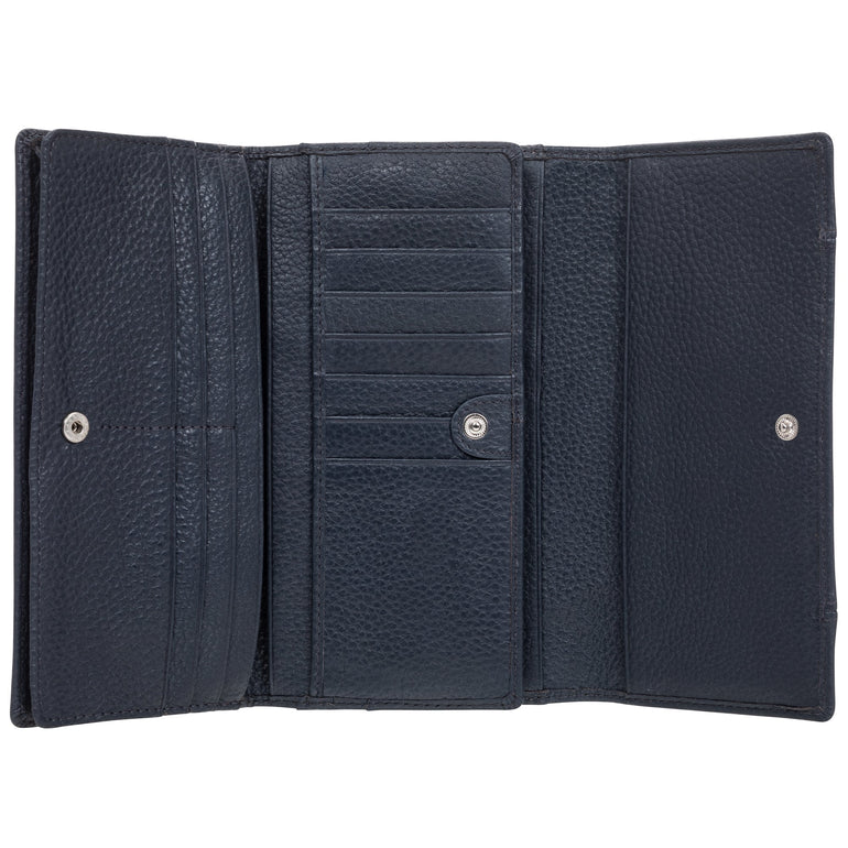Mancini Wallets Mancini Pebbled Ladies’ RFID Trifold Wallet