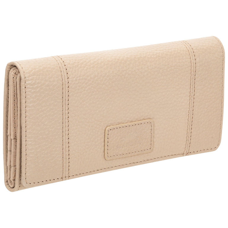 Mancini Wallets Mancini Pebbled Ladies’ RFID Trifold Wallet