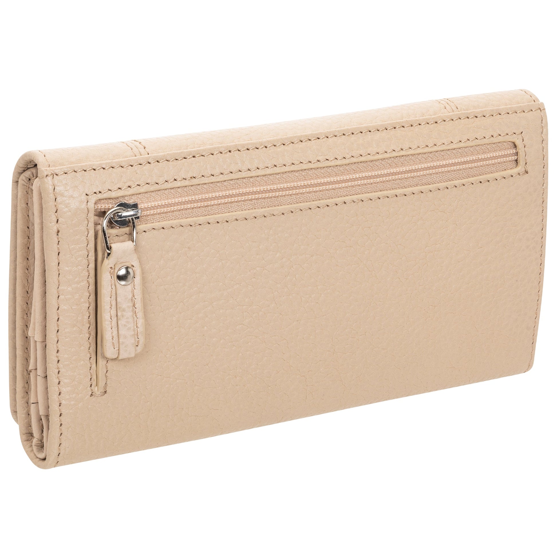 Mancini Wallets Mancini Pebbled Ladies’ RFID Trifold Wallet