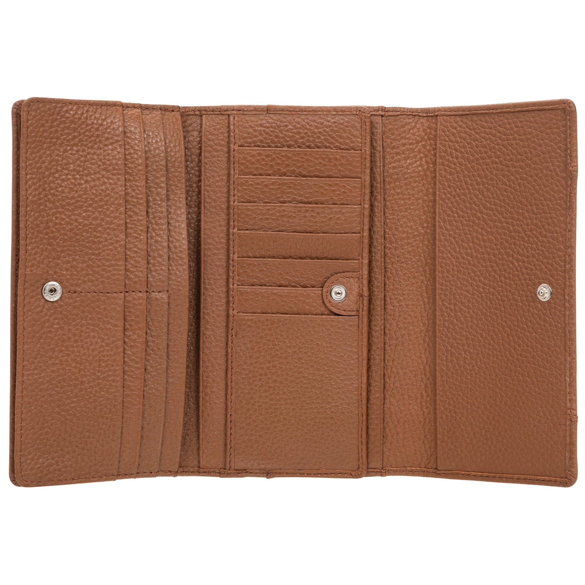 Mancini Wallets Mancini Pebbled Ladies’ RFID Trifold Wallet