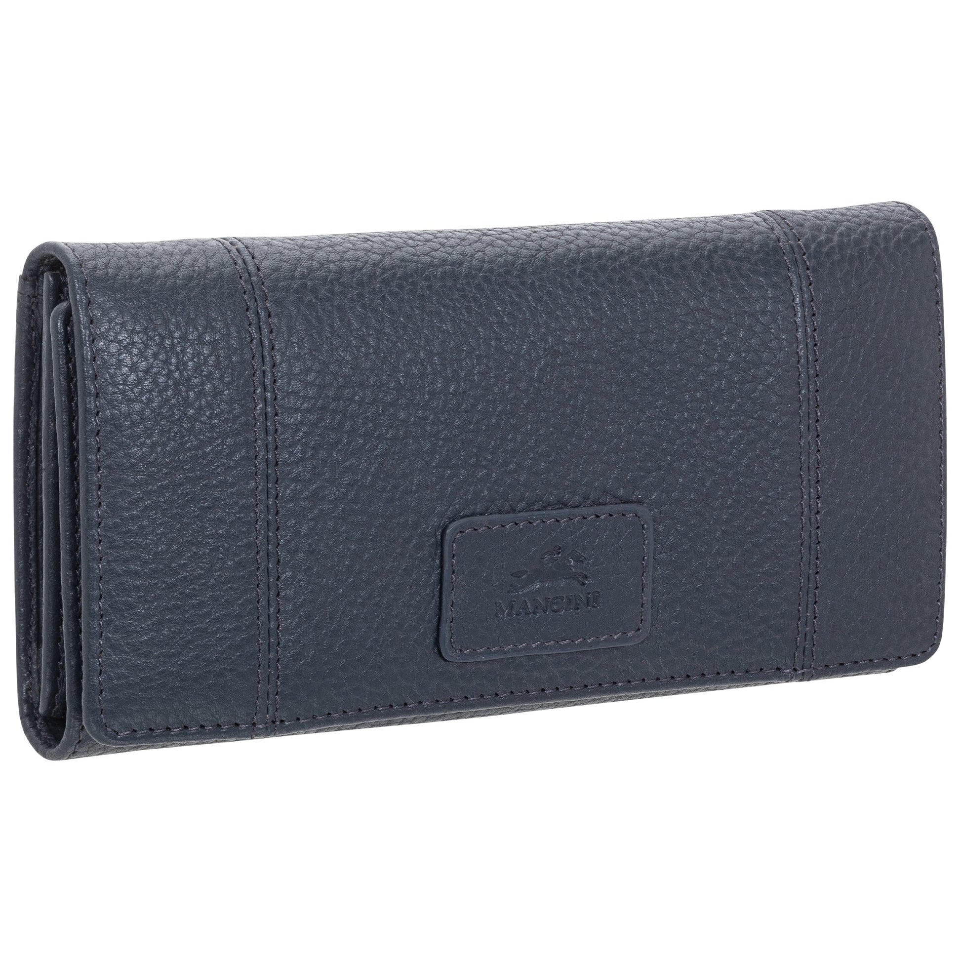 Mancini Wallets Mancini Pebbled Ladies' RFID Trifold Wallet