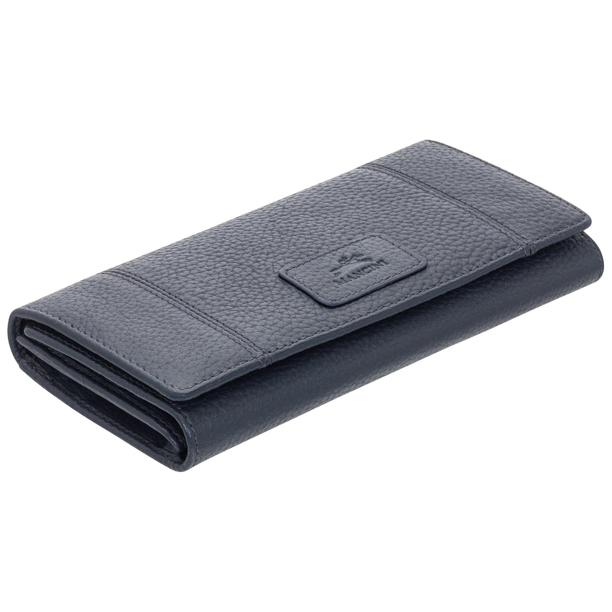 Mancini Wallets Mancini Pebbled Ladies' RFID Trifold Wallet