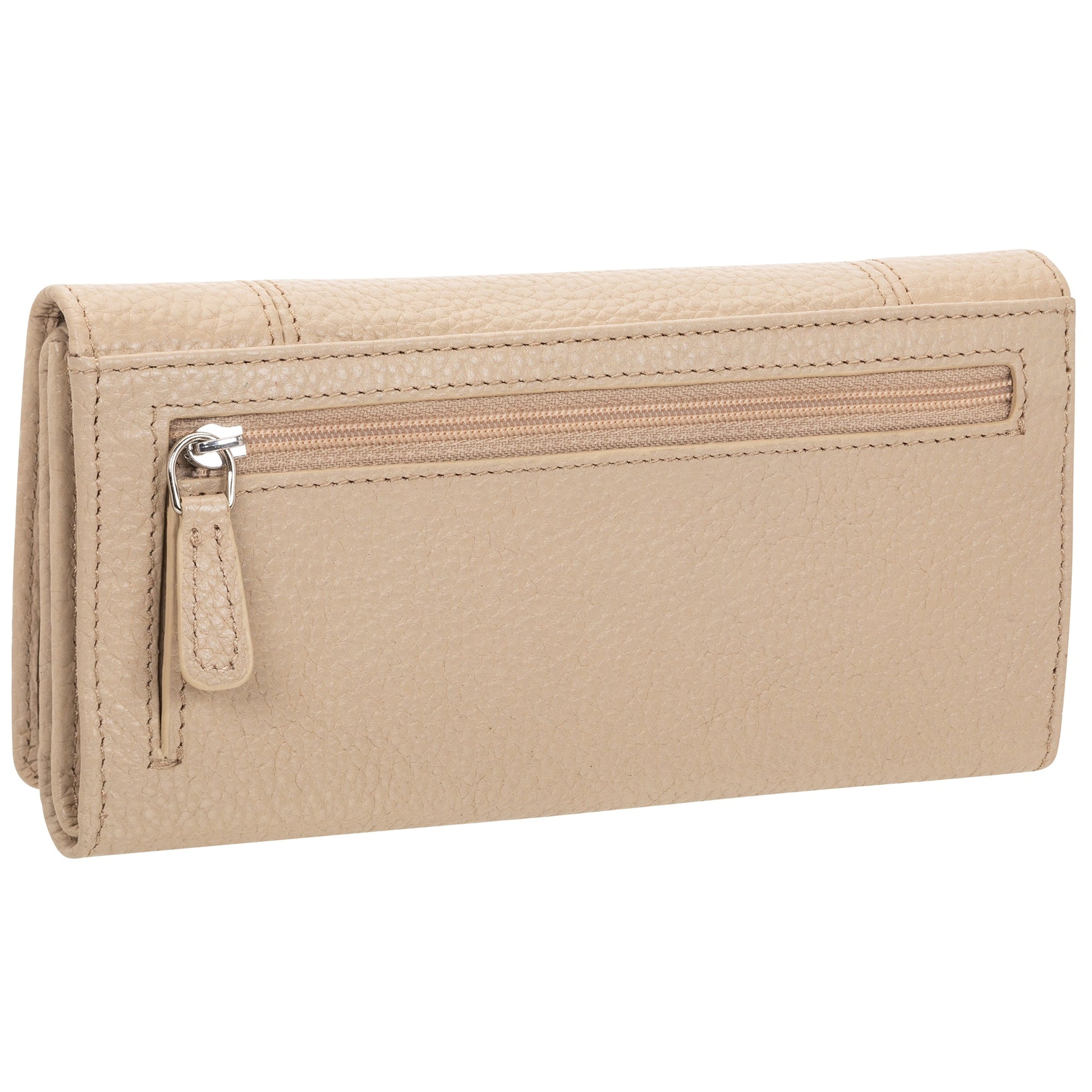 Mancini Wallets Mancini Pebbled Ladies' RFID Trifold Wallet