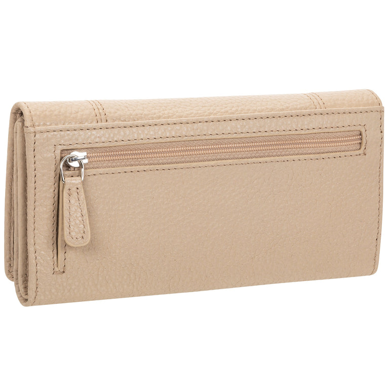 Mancini Wallets Mancini Pebbled Ladies' RFID Trifold Wallet