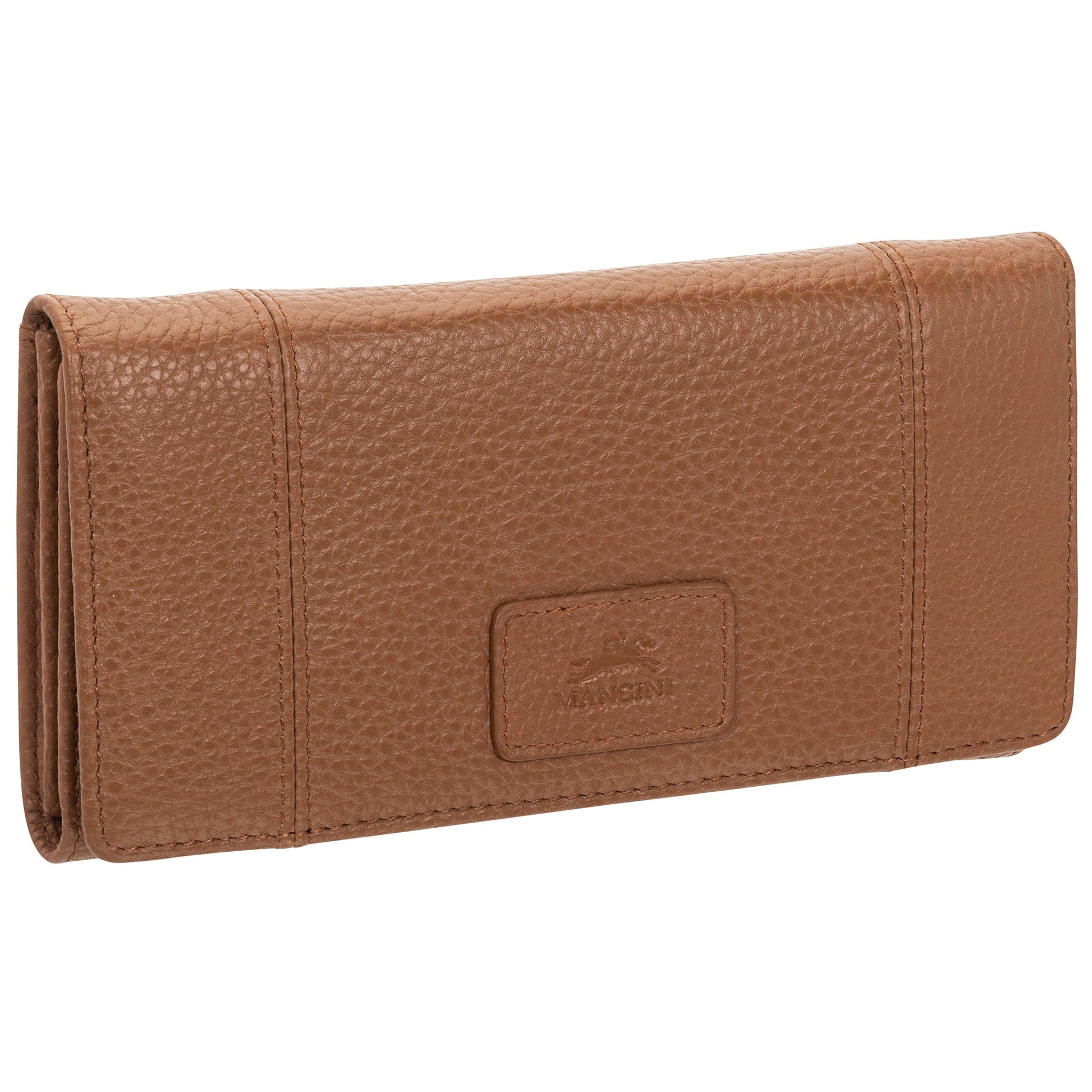 Mancini Wallets Mancini Pebbled Ladies' RFID Trifold Wallet