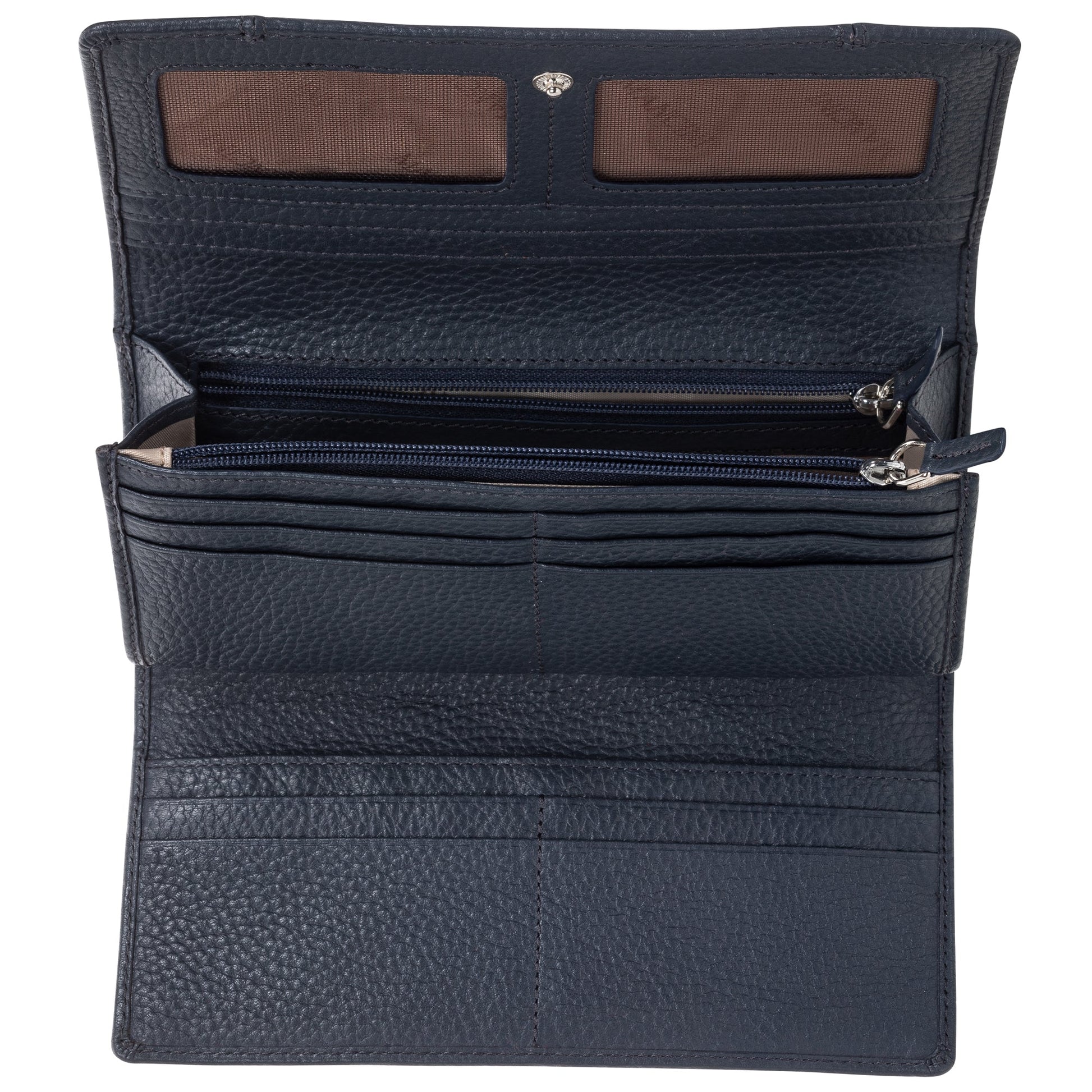 Mancini Wallets Mancini Pebbled Ladies' RFID Trifold Wallet