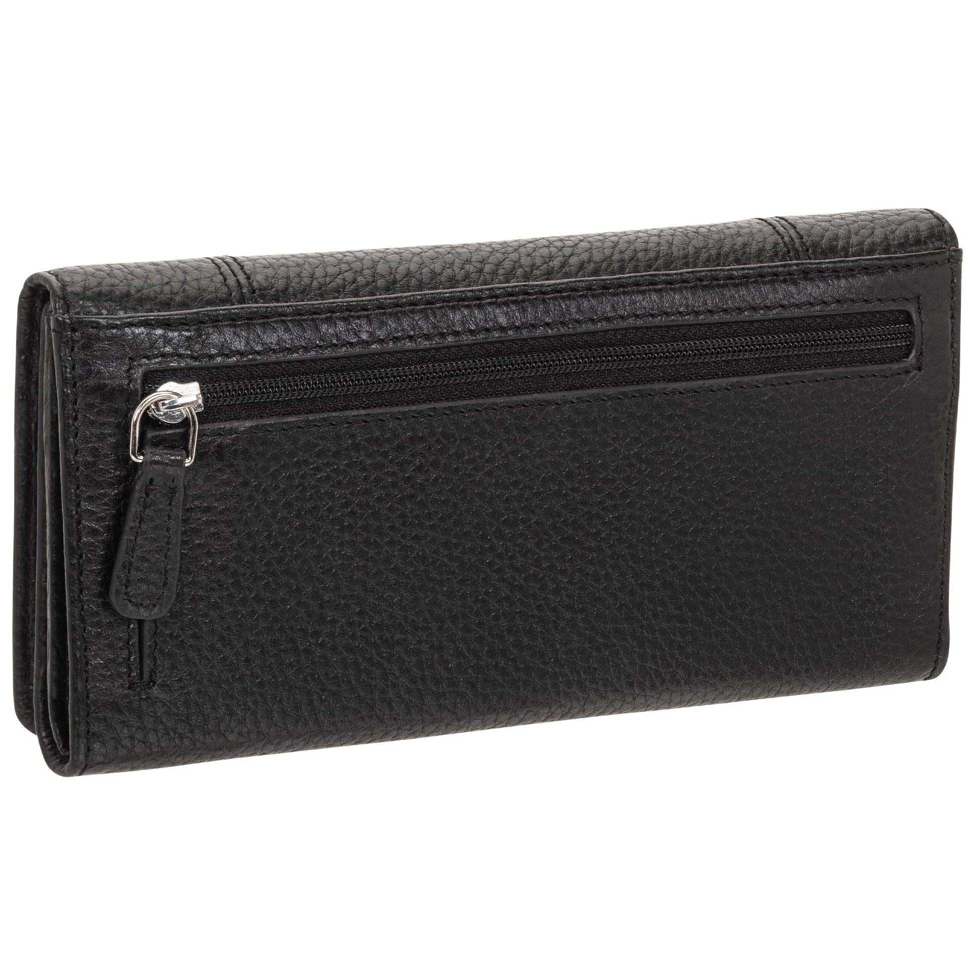 Mancini Wallets Mancini Pebbled Ladies' RFID Trifold Wallet