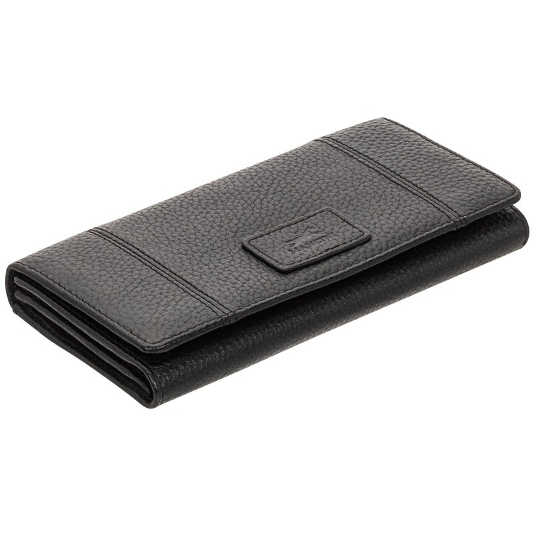 Mancini Wallets Mancini Pebbled Ladies' RFID Trifold Wallet