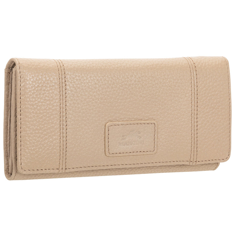 Mancini Wallets Mancini Pebbled Ladies' RFID Trifold Wallet