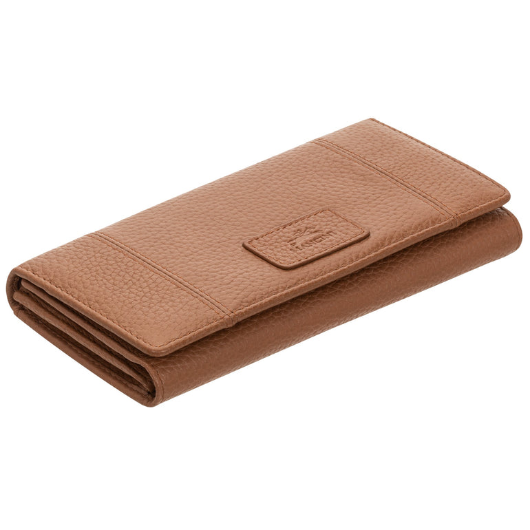 Mancini Wallets Mancini Pebbled Ladies' RFID Trifold Wallet