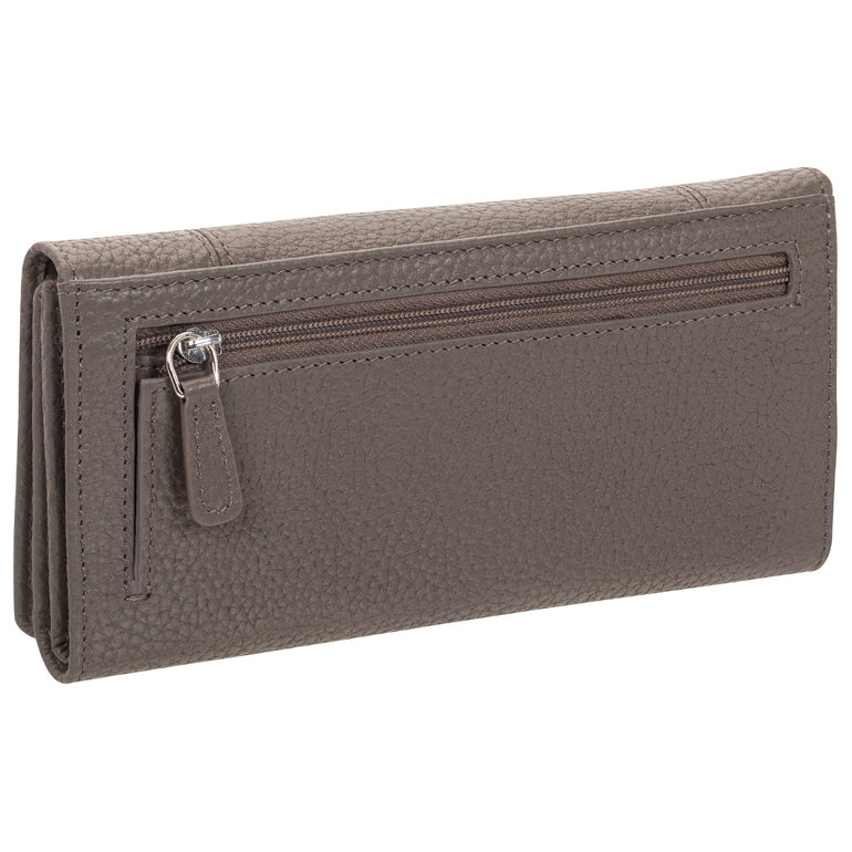 Mancini Wallets Mancini Pebbled Ladies' RFID Trifold Wallet