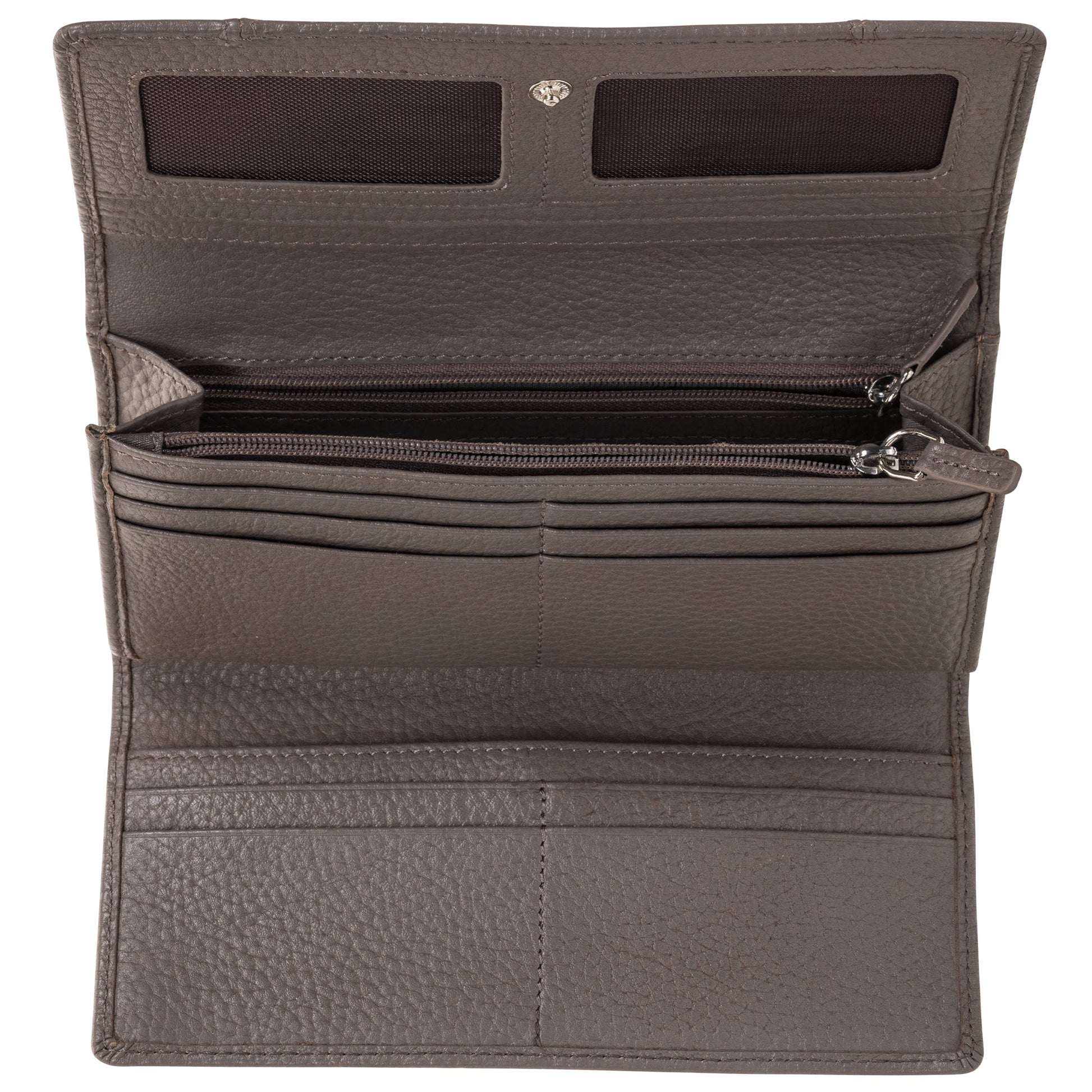 Mancini Wallets Mancini Pebbled Ladies' RFID Trifold Wallet