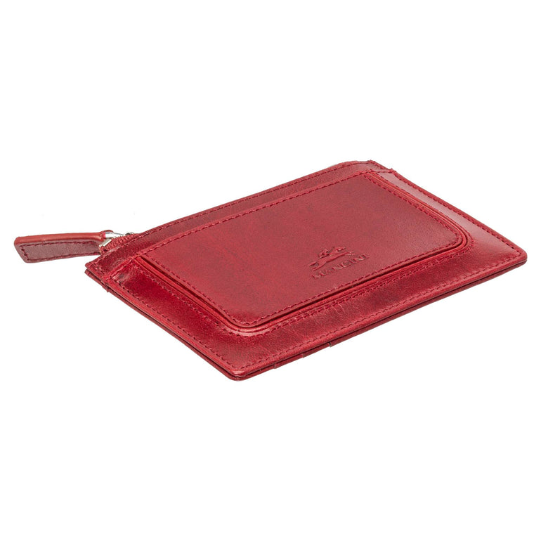 Mancini Wallets Mancini  South Beach RFID Secure Card Case and Coin Pocket