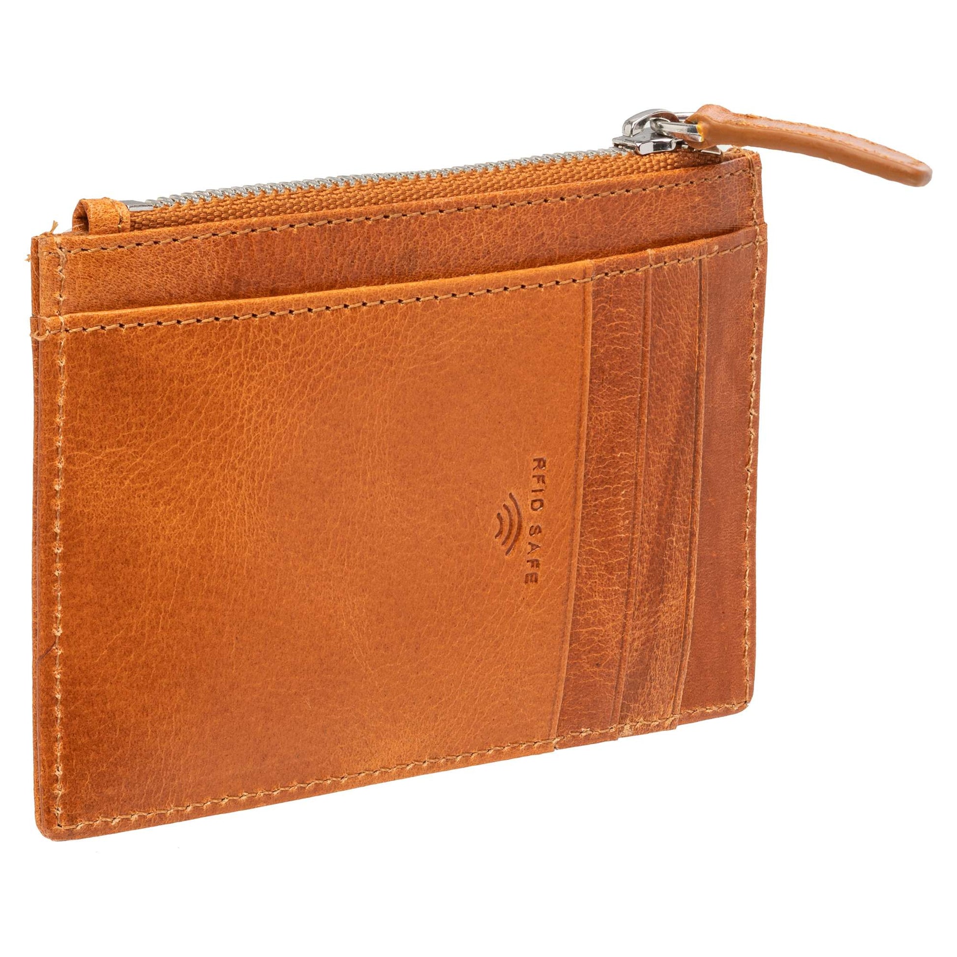 Mancini Wallets Mancini  South Beach RFID Secure Card Case and Coin Pocket