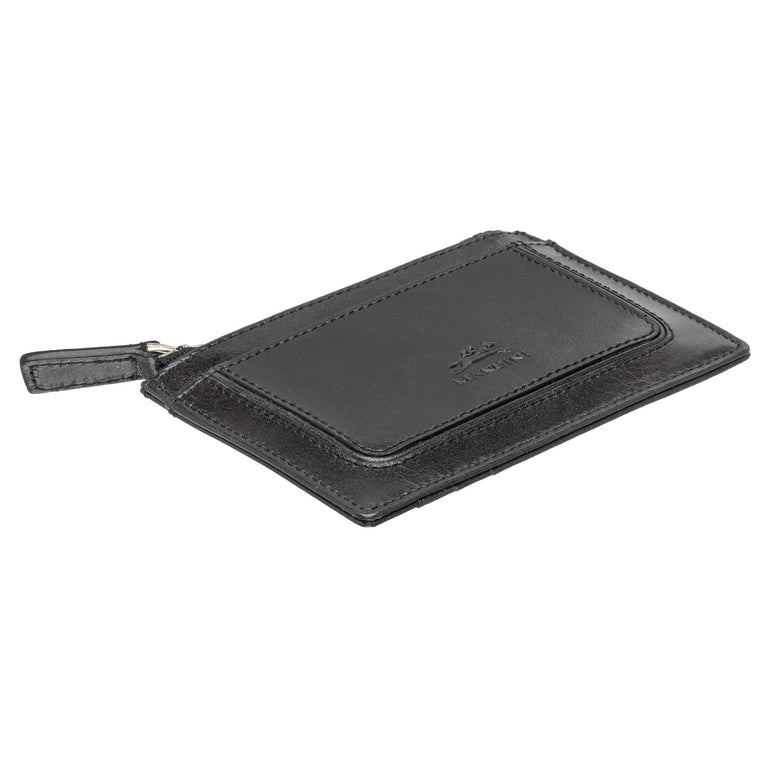 Mancini Wallets Mancini  South Beach RFID Secure Card Case and Coin Pocket