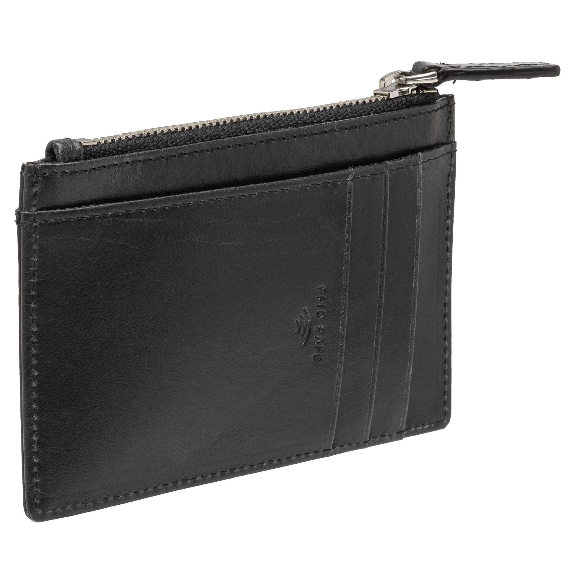 Mancini Wallets Mancini  South Beach RFID Secure Card Case and Coin Pocket
