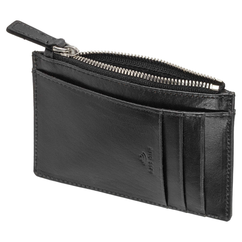 Mancini Wallets Mancini  South Beach RFID Secure Card Case and Coin Pocket