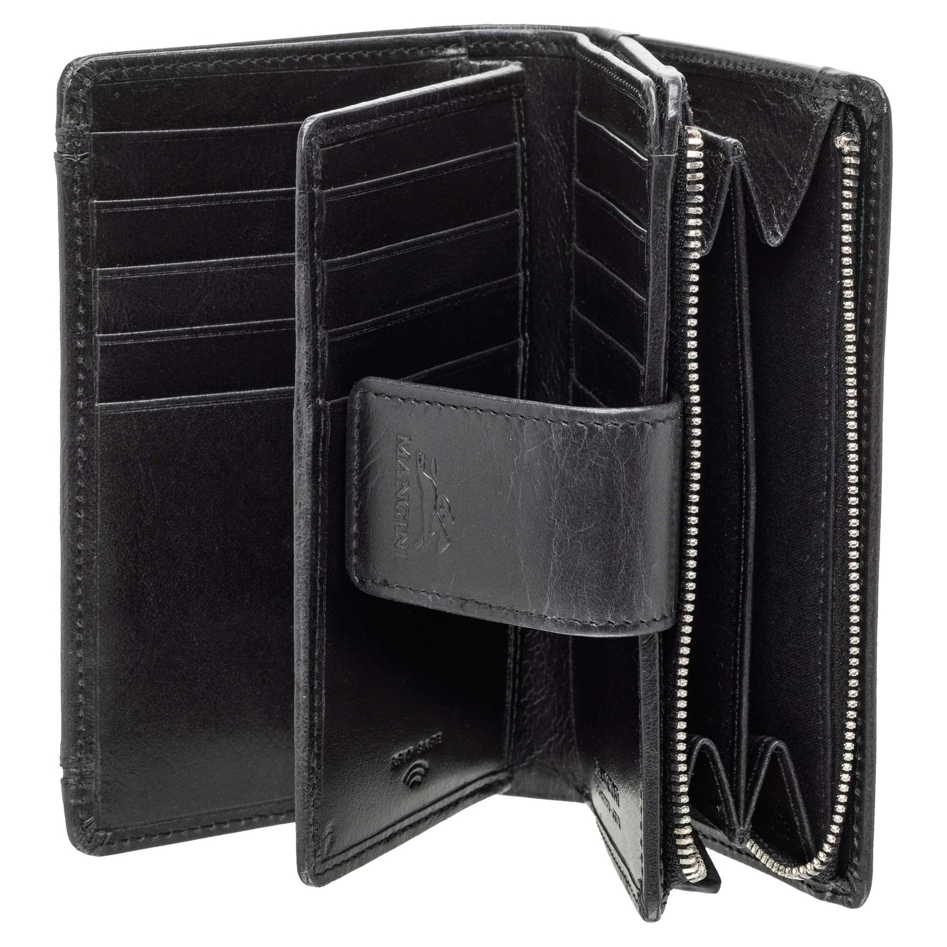 Mancini Wallets Mancini South Beach RFID Secure Medium Clutch Wallet