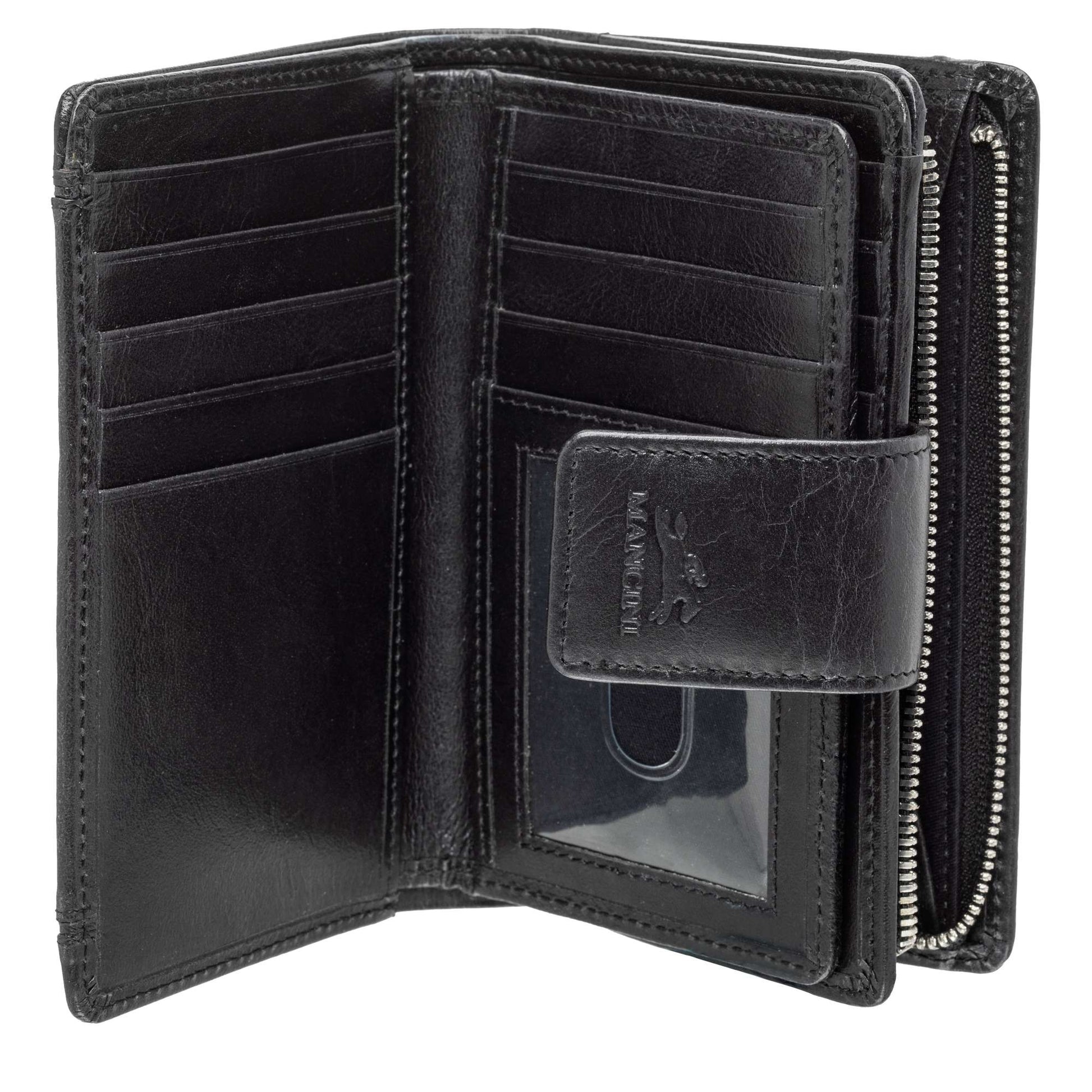 Mancini Wallets Mancini South Beach RFID Secure Medium Clutch Wallet