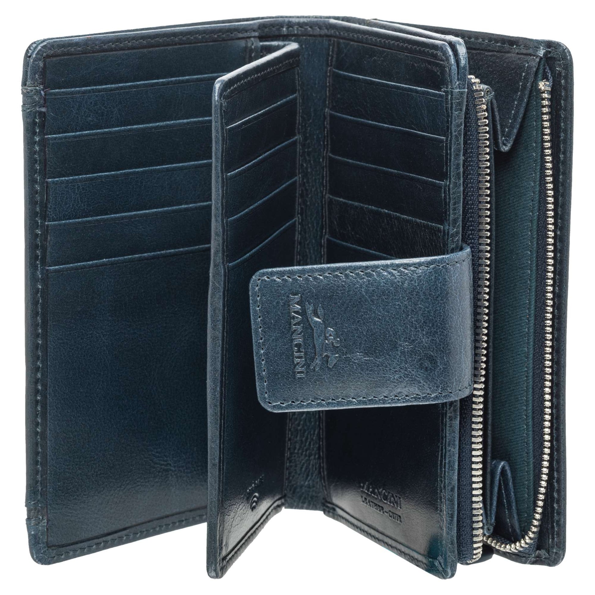 Mancini Wallets Mancini South Beach RFID Secure Medium Clutch Wallet