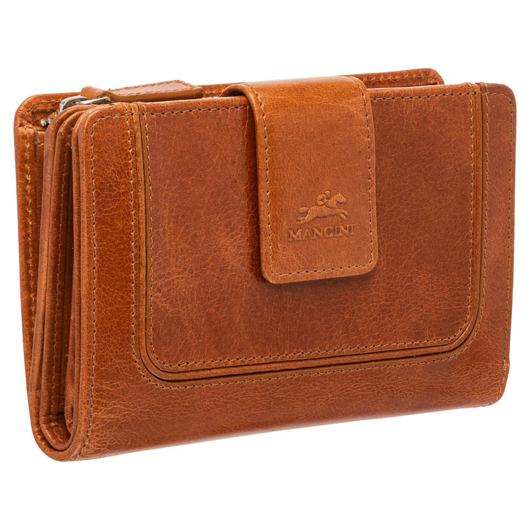 Mancini Wallets Mancini South Beach RFID Secure Medium Clutch Wallet