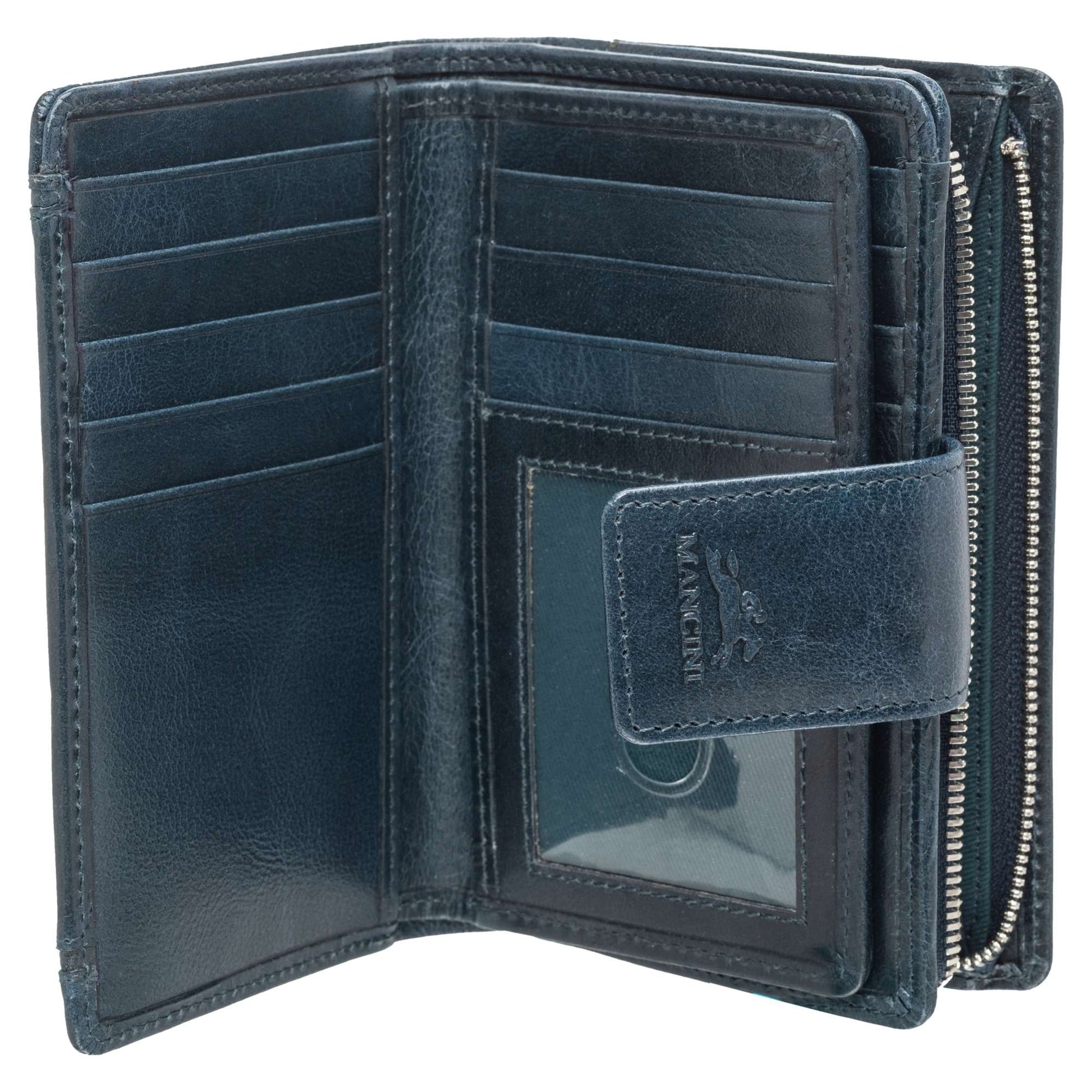 Mancini Wallets Mancini South Beach RFID Secure Medium Clutch Wallet