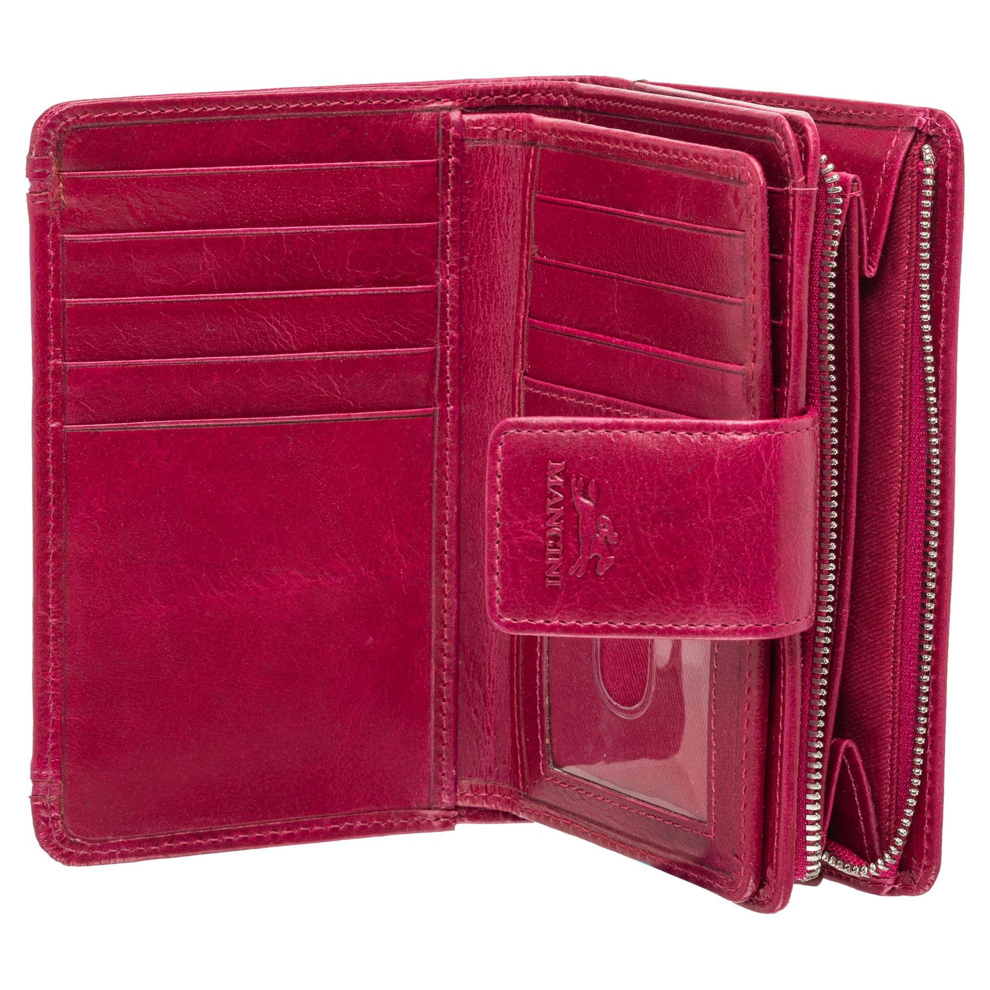 Mancini Wallets Mancini South Beach RFID Secure Medium Clutch Wallet