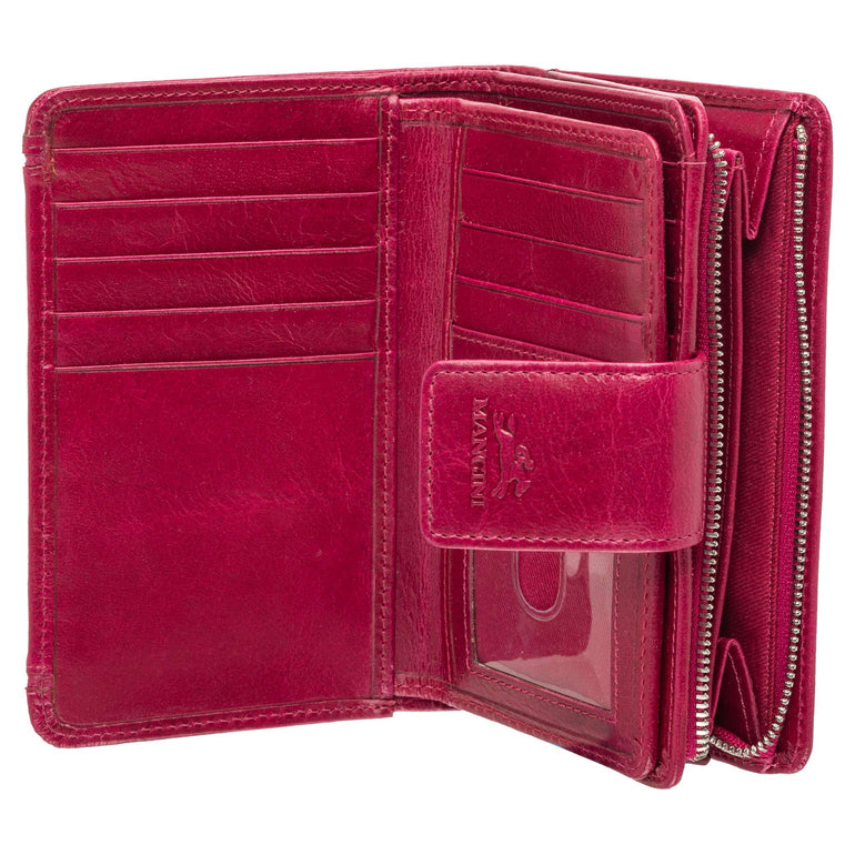 Mancini Wallets Mancini South Beach RFID Secure Medium Clutch Wallet