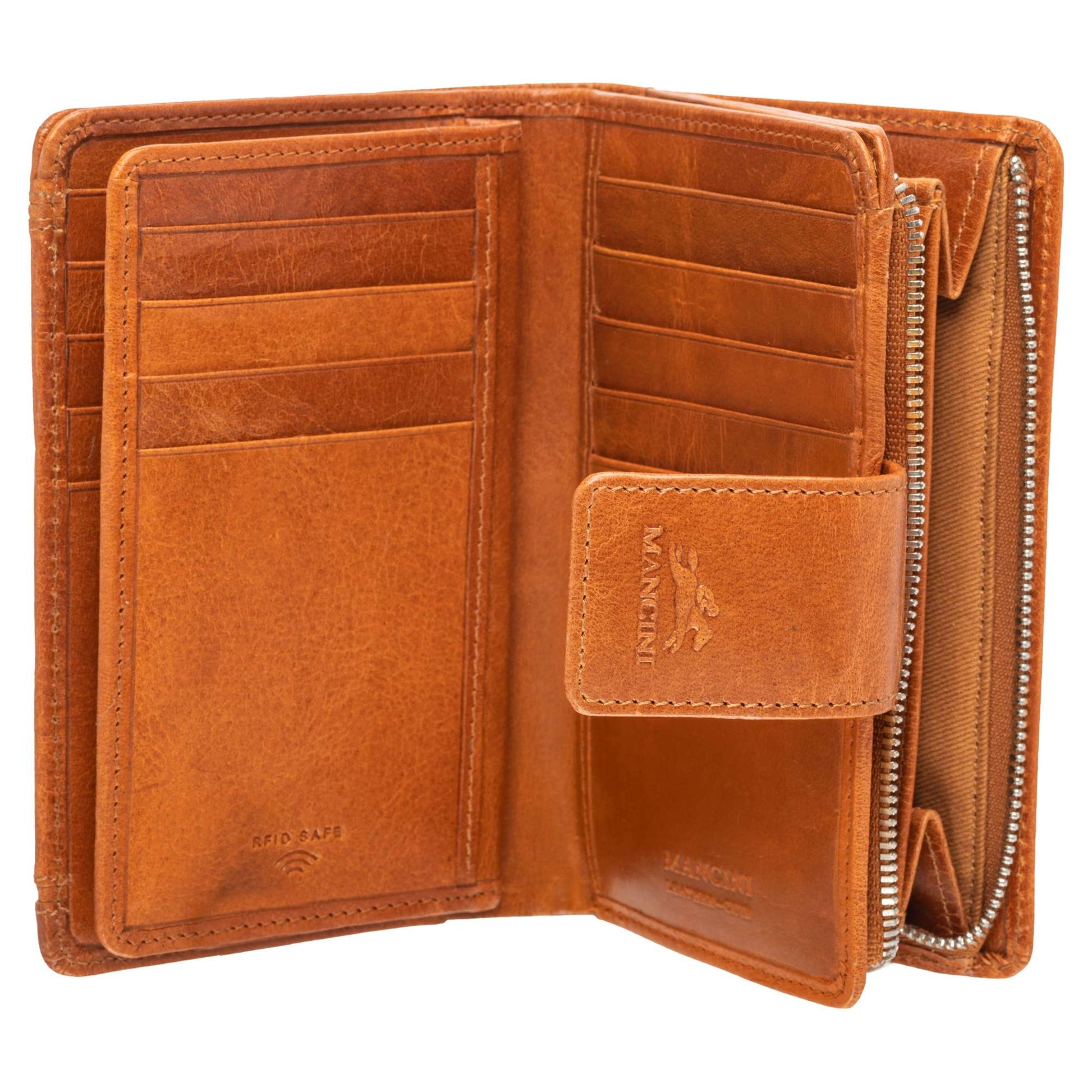 Mancini Wallets Mancini South Beach RFID Secure Medium Clutch Wallet
