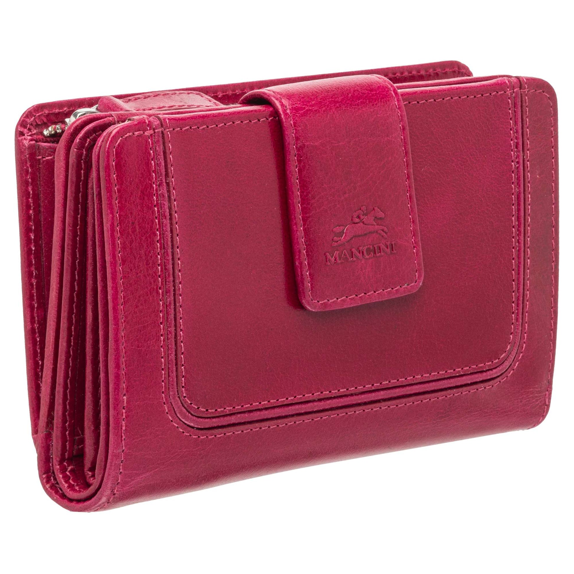 Mancini Wallets Mancini South Beach RFID Secure Medium Clutch Wallet