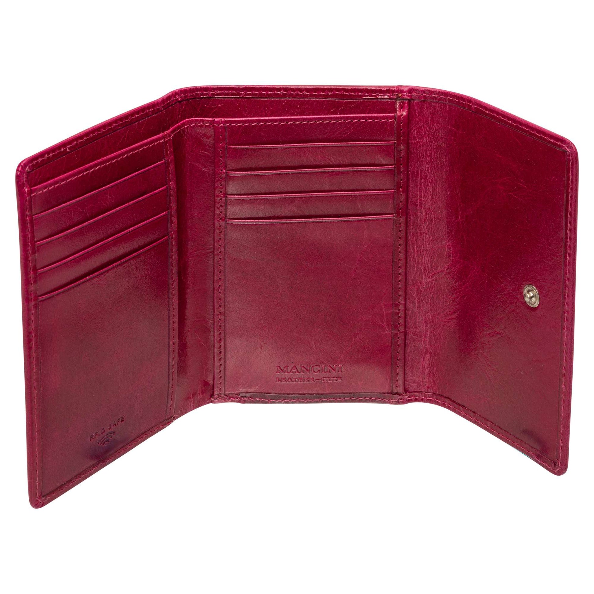 Mancini Wallets Mancini South Beach RFID Secure Medium Clutch Wallet