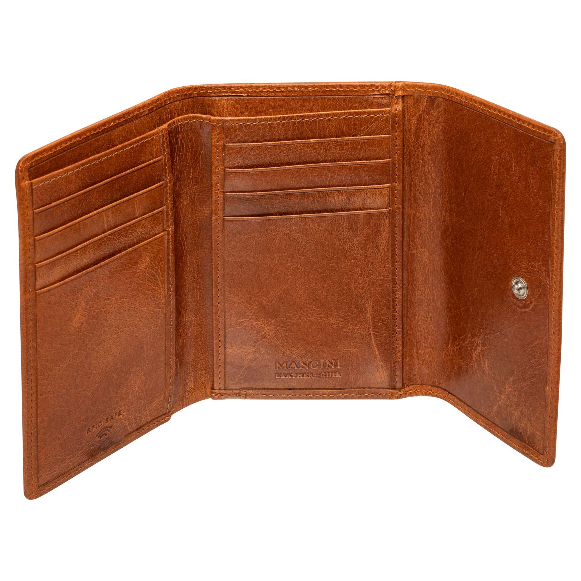 Mancini Wallets Mancini South Beach RFID Secure Medium Clutch Wallet