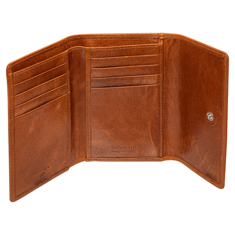 Mancini Wallets Mancini South Beach RFID Secure Medium Clutch Wallet