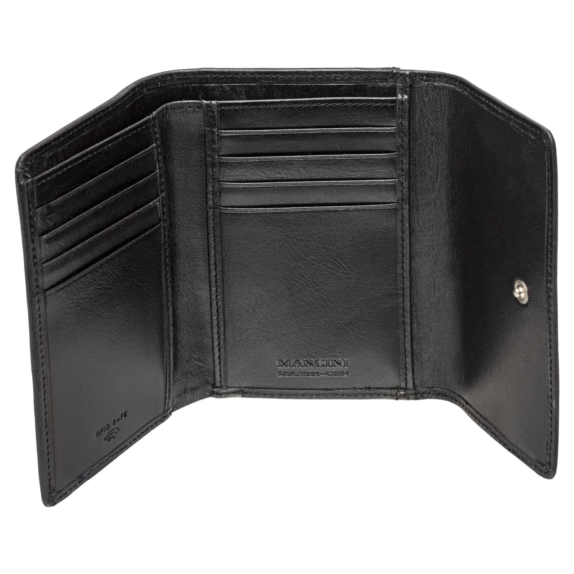 Mancini Wallets Mancini South Beach RFID Secure Medium Clutch Wallet