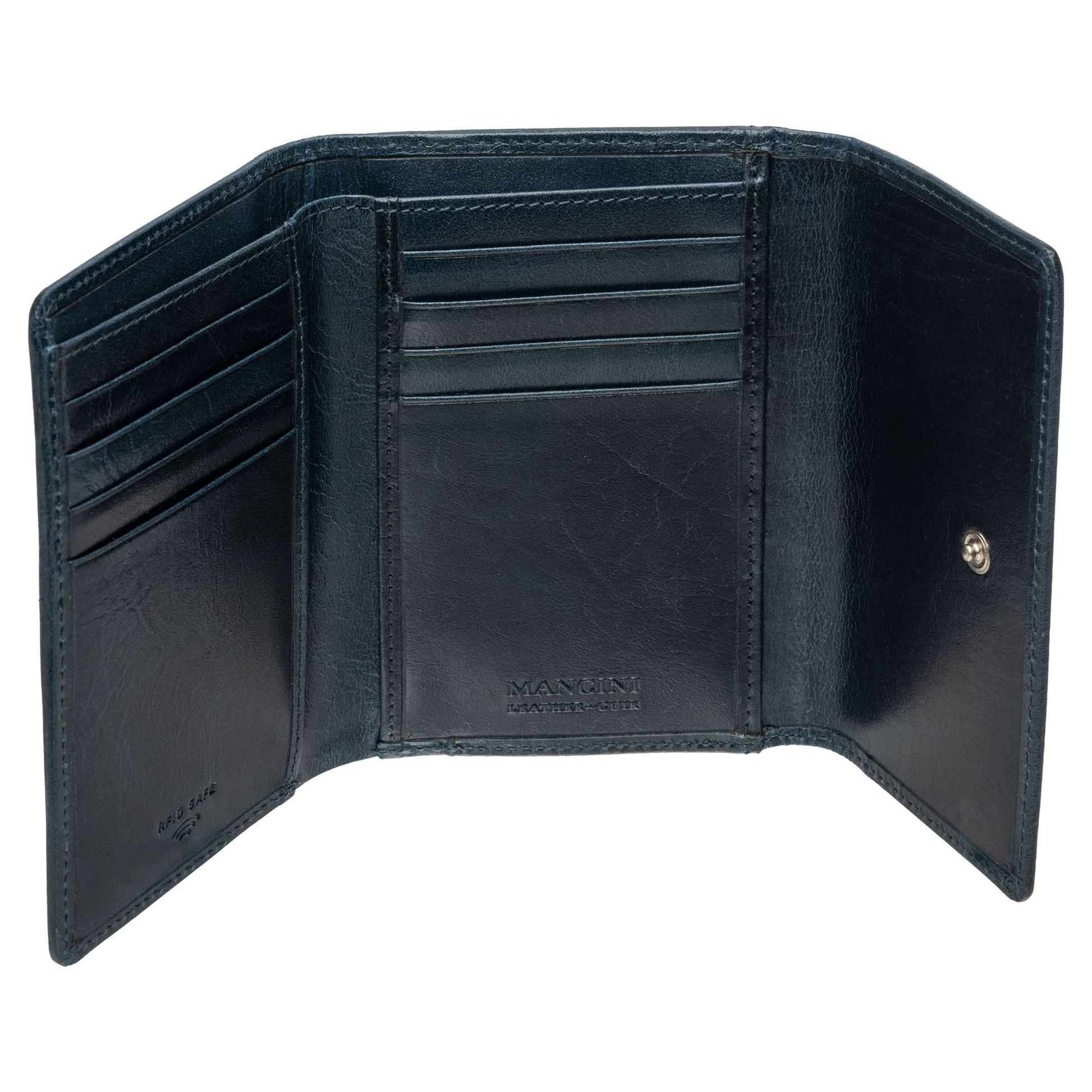 Mancini Wallets Mancini South Beach RFID Secure Medium Clutch Wallet