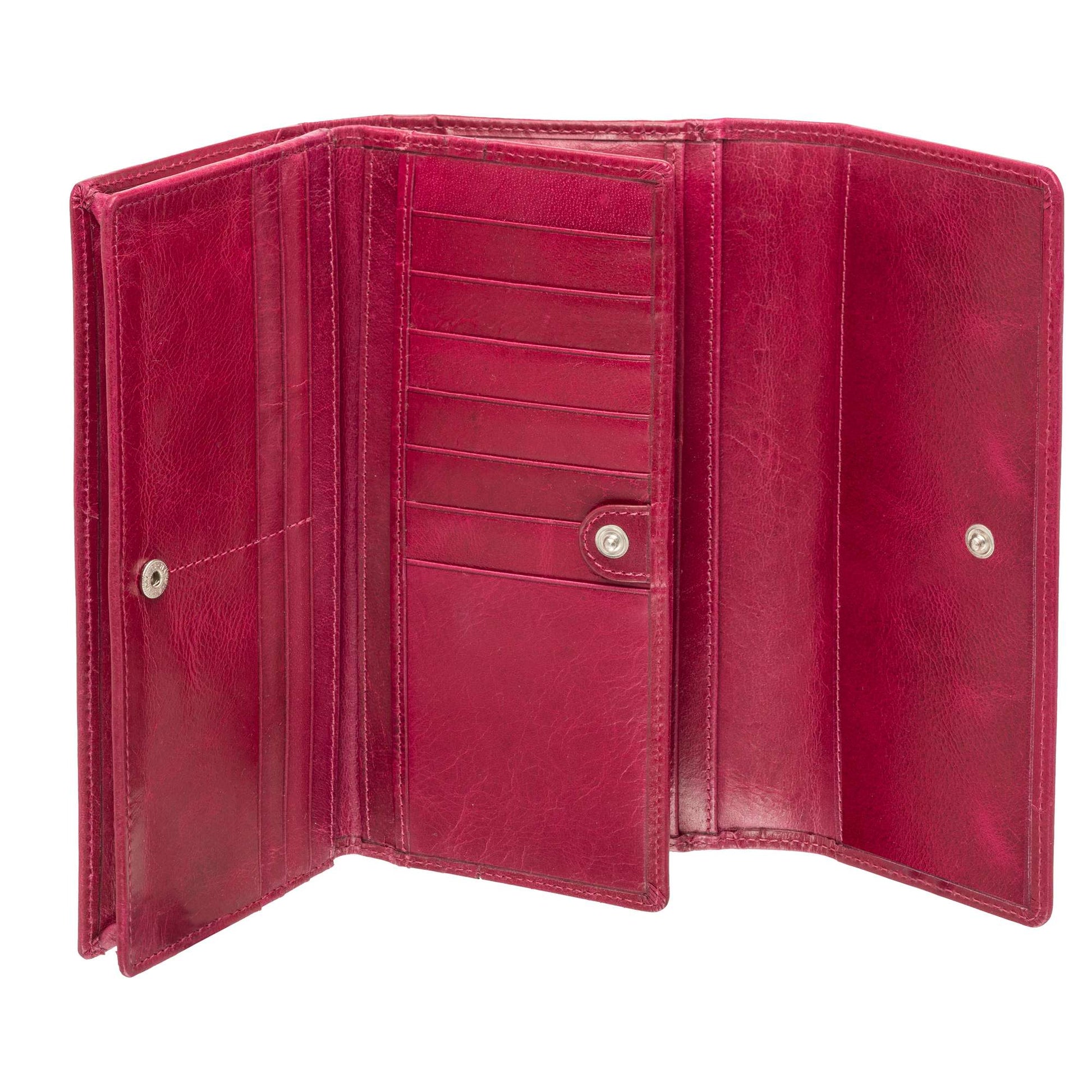 Mancini Wallets Mancini South Beach RFID Secure Quadruple Fold Wallet