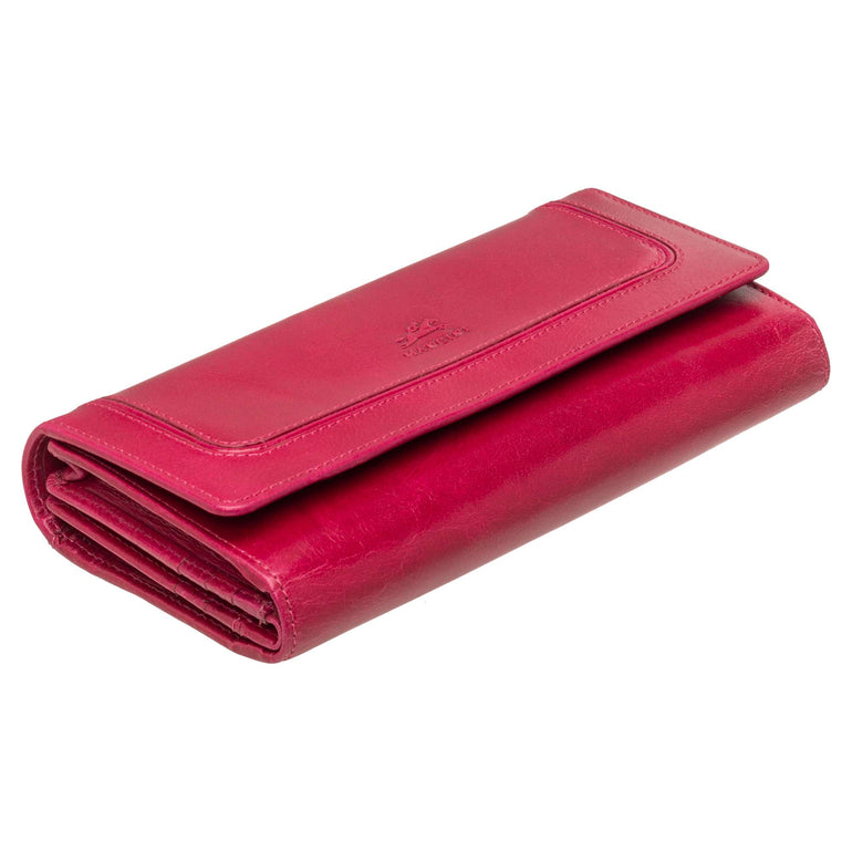 Mancini Wallets Mancini South Beach RFID Secure Quadruple Fold Wallet