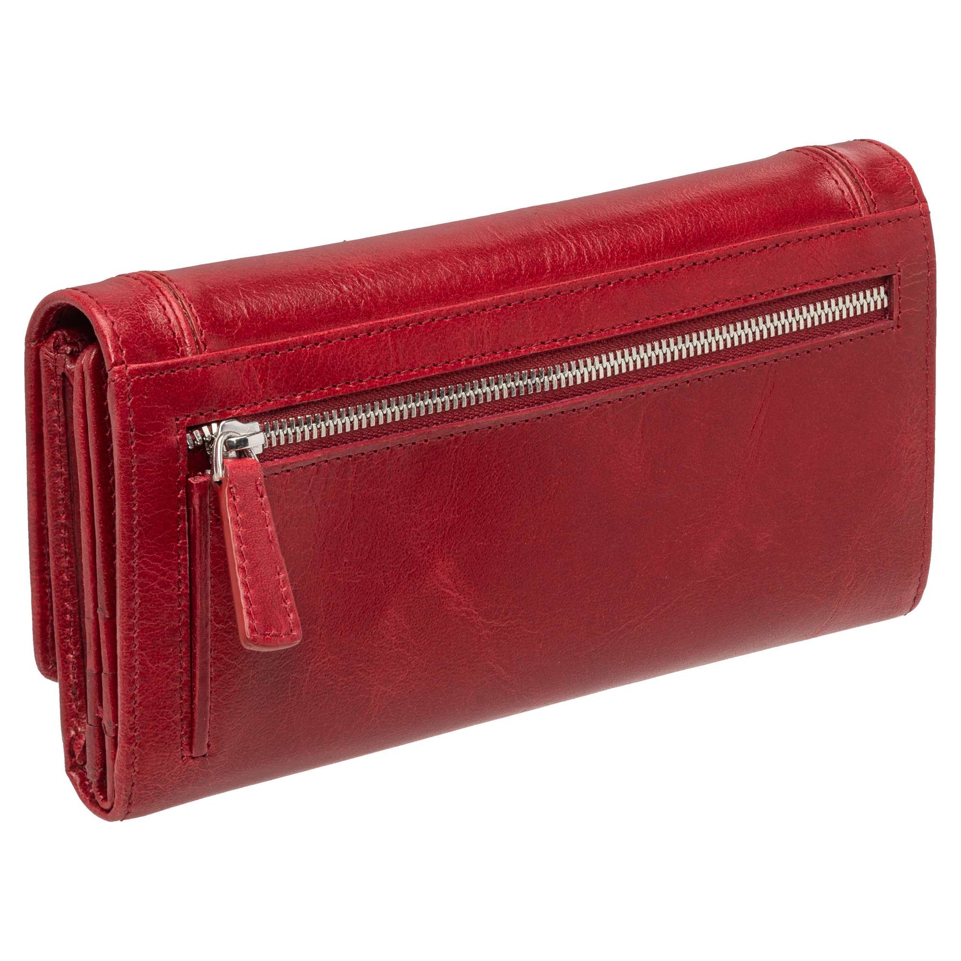 Mancini Wallets Mancini South Beach RFID Secure Quadruple Fold Wallet