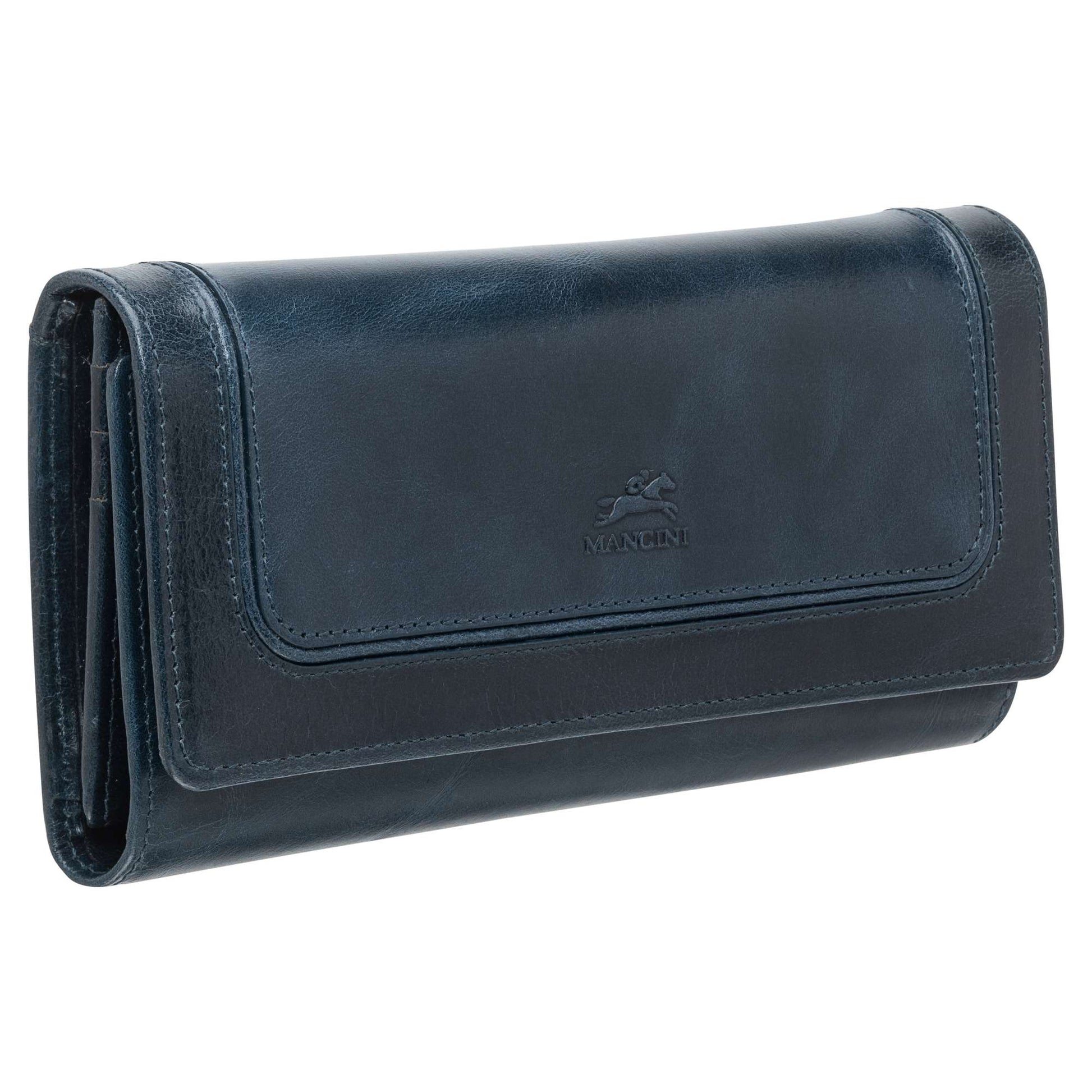 Mancini Wallets Mancini South Beach RFID Secure Trifold Wallet