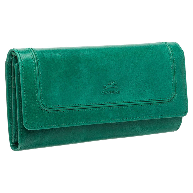 Mancini Wallets Mancini South Beach RFID Secure Trifold Wallet