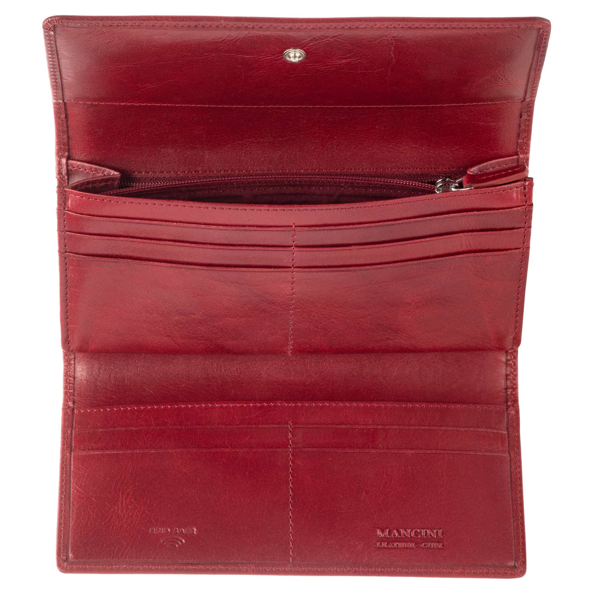 Mancini Wallets Mancini South Beach RFID Secure Trifold Wallet