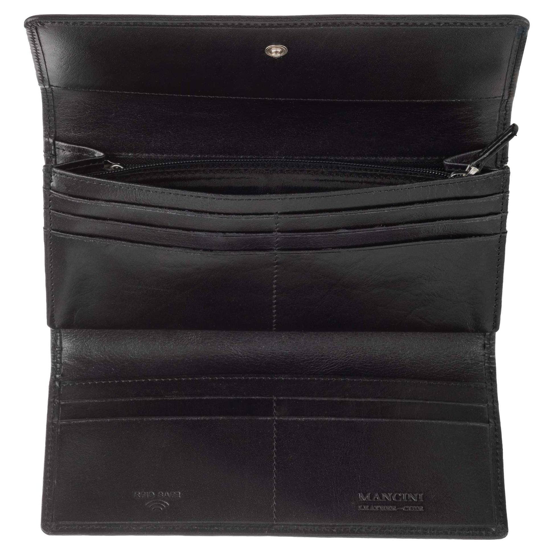 Mancini Wallets Mancini South Beach RFID Secure Trifold Wallet