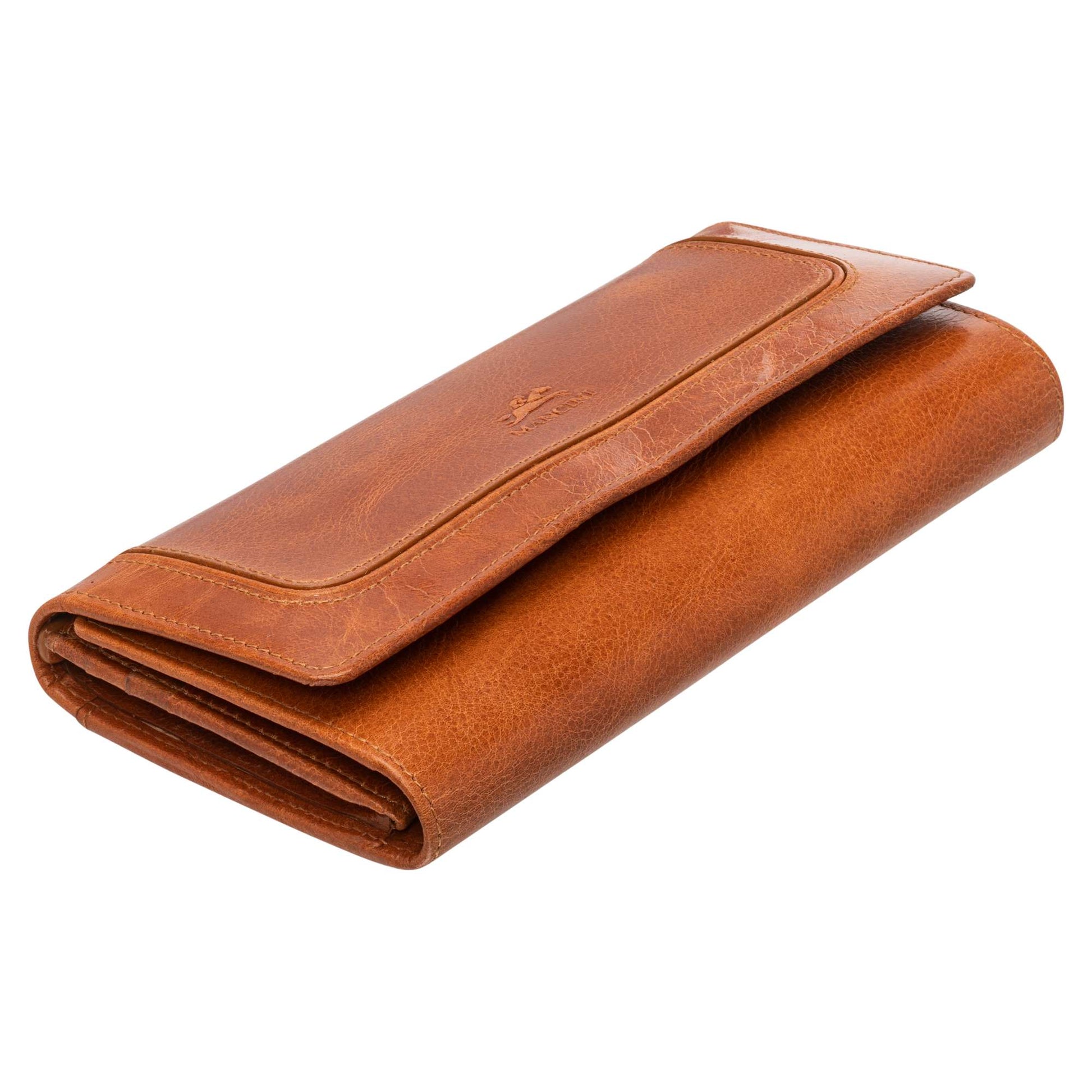 Mancini Wallets Mancini South Beach RFID Secure Trifold Wallet