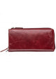 Mancini Wallets Red Mancini CASABLANCA Ladies` RFID Secure Trifold Wallet