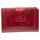 Mancini Wallets Red Mancini South Beach RFID Secure Medium Clutch Wallet