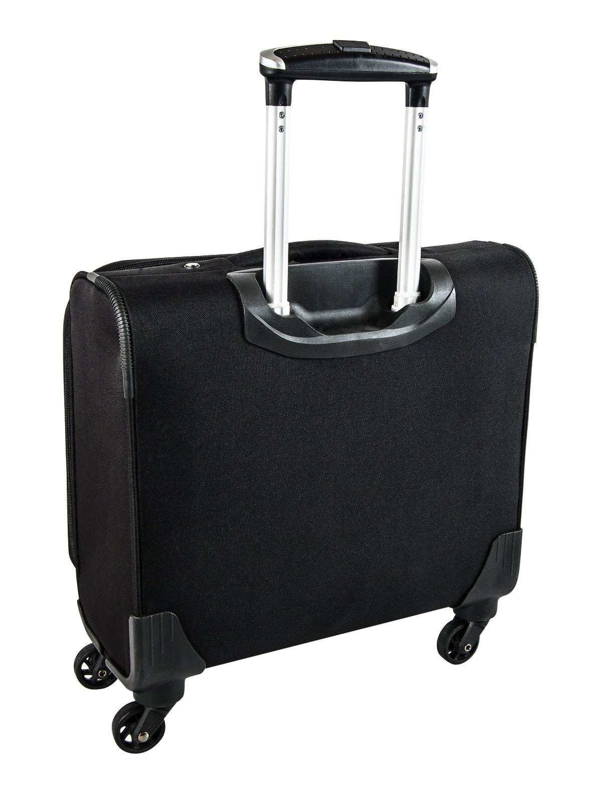 Nextech Laptop Briefcase Black Nextech Augusta 15.6" Laptop 4-Wheel Rolling Spinner Business Case
