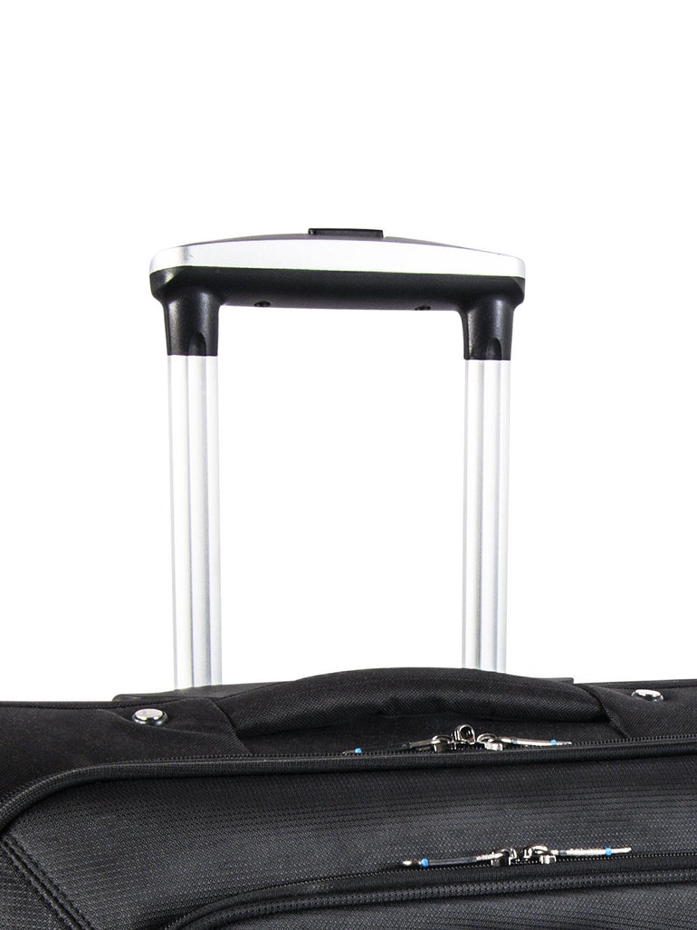 Nextech Laptop Briefcase Black Nextech Augusta 15.6" Laptop 4-Wheel Rolling Spinner Business Case