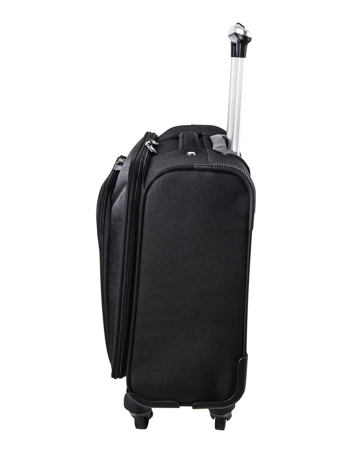 Nextech Laptop Briefcase Black Nextech Augusta 15.6" Laptop 4-Wheel Rolling Spinner Business Case